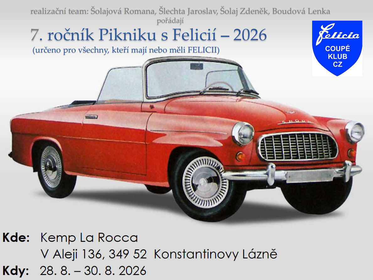 Featured image for “7. ročník Pikniku s Felicií – 28. – 30.8.2026”